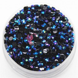 Strasuri pentru decor 3D Purplemarin cu Reflexii de 2mm, set 1000 de bucati  Cod SR026